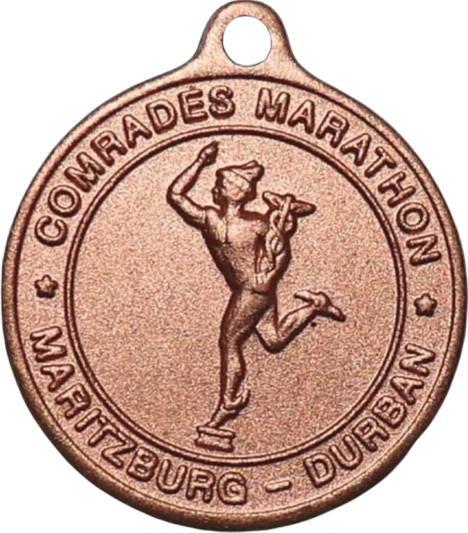 Vic Clapham Comrades medal